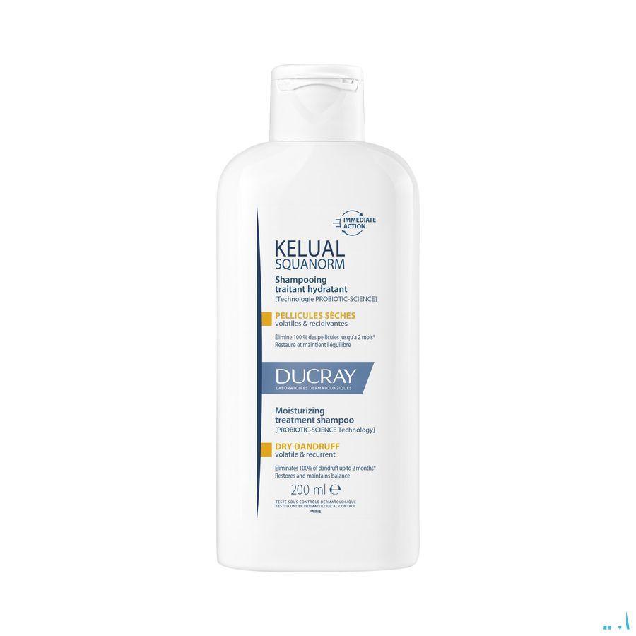 Ducray Kelual Squanorm Shampoo Droge Schilfers 200 ml