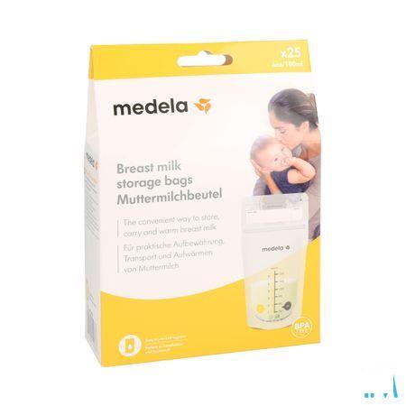 Medela Zakjes Voor Moedermelk 180  ml 25  -  Medela