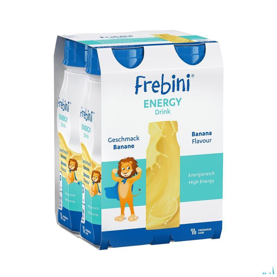 Frebini Energy Drink Enfant Banane Flacon 4x200 ml  -  Fresenius