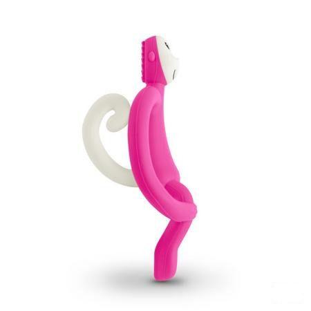 Matchstick Monkey Bijtring Roze  -  Bomedys