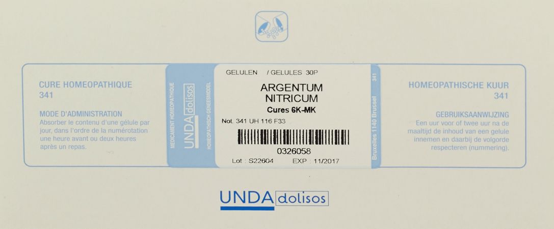 Argentum Nitricum Cure 6k-MK  -  Boiron