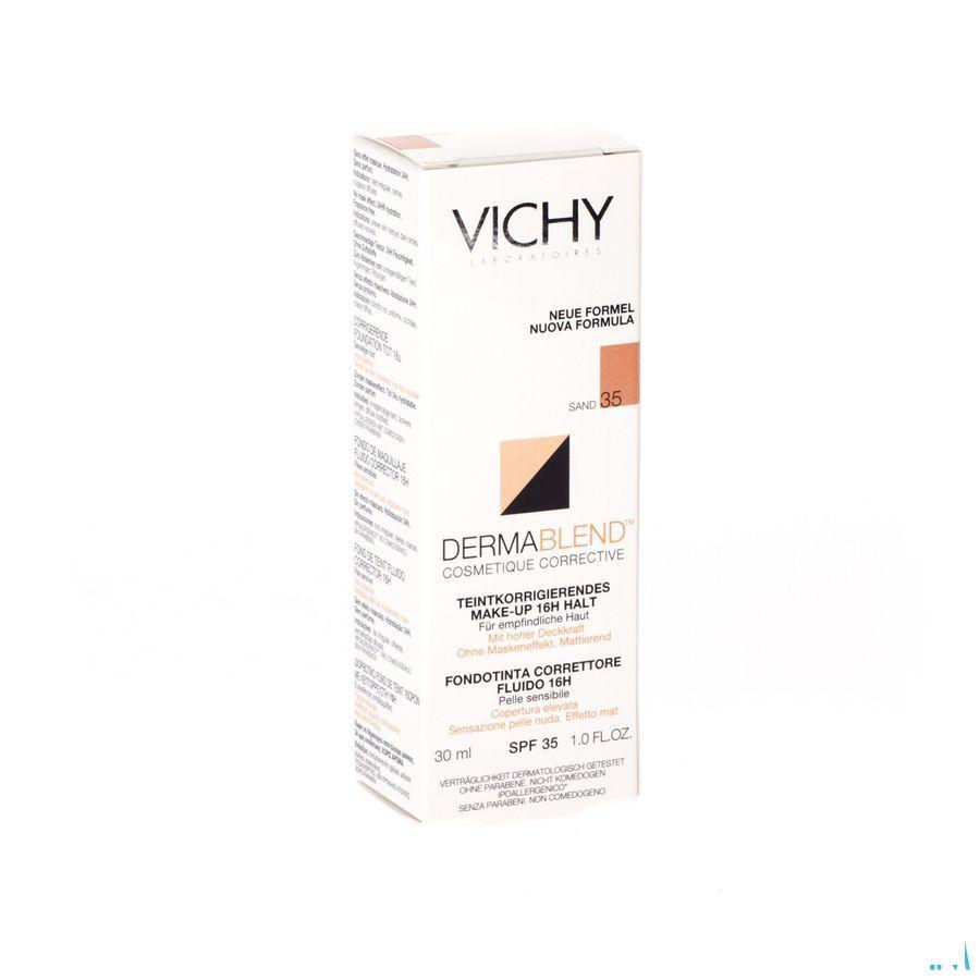 Vichy Fdt Dermablend Fluide 35 Sand 30 ml  -  Vichy