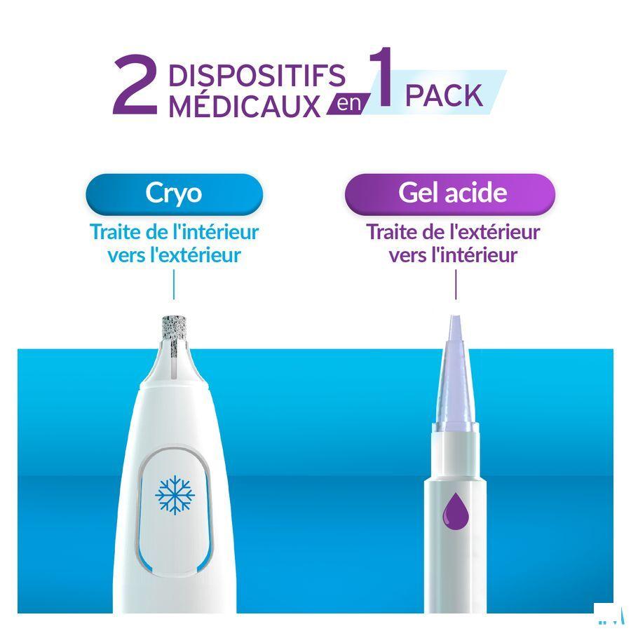 Excilor Traitement Verrues Duo Power 10 ml+1,5 gr