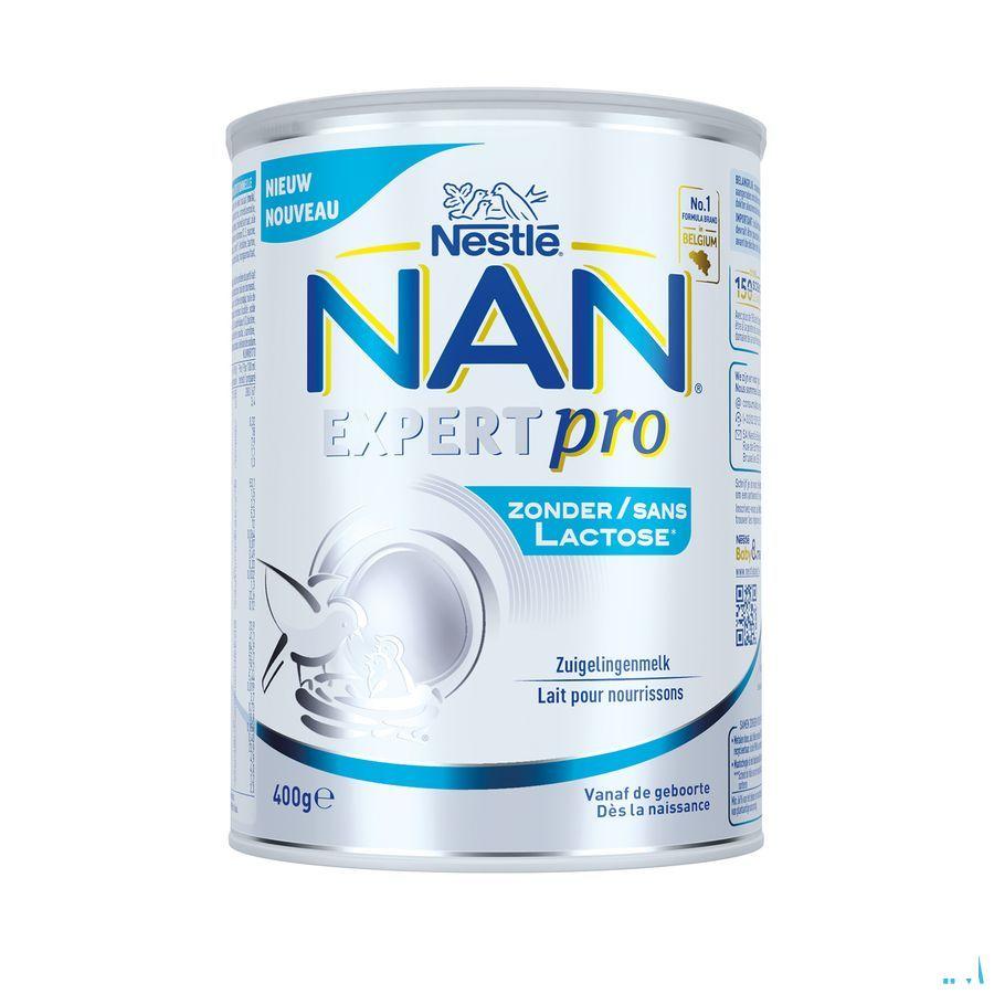 Nan Sans Lactose Pdr 400G  -  Nestle