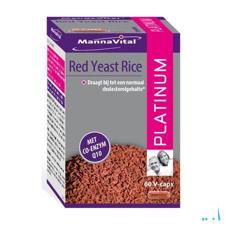 Mannavital Rode Rijst Gefermenteerd + co Enzyme Q10