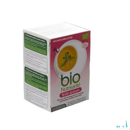 Infusion Bio Brule Graisses Sachets 20  -  Nutrisante