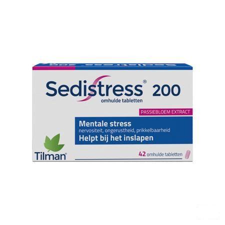 Sedistress 200 Omhulde Tabletten 42  -  Tilman