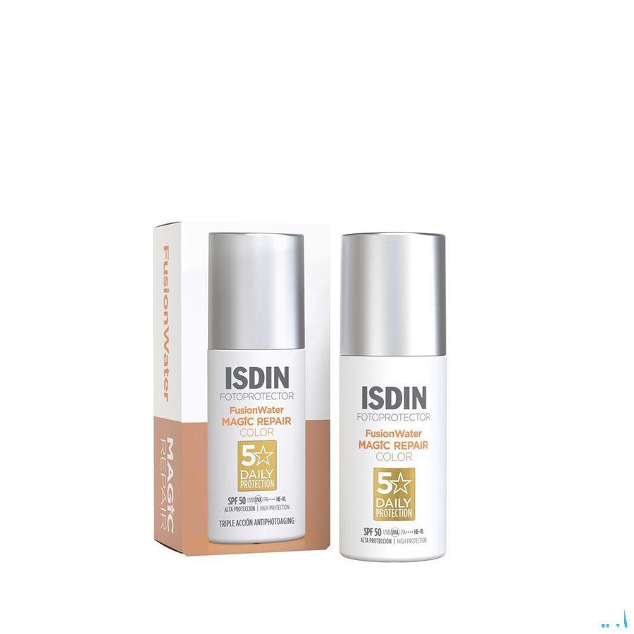 Isdin Fotoprotector Fus.Water Magic Repair Color50 ml