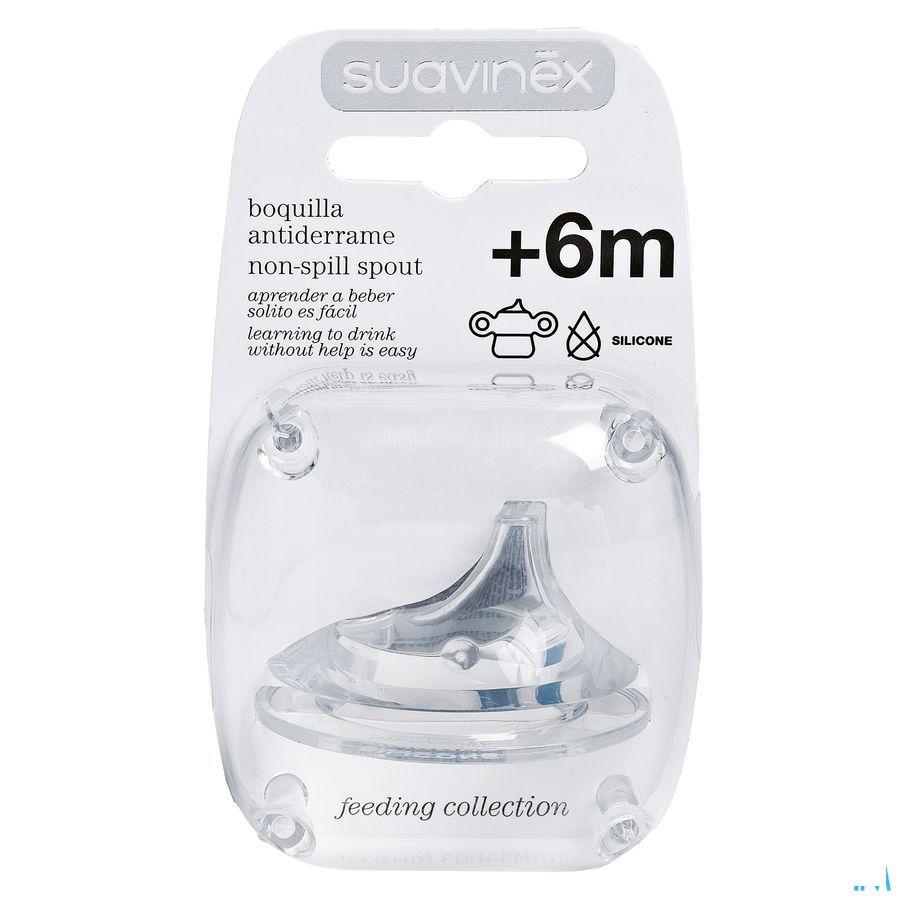 Suavinex Teets Zuigspeen Silic. Spar Nonsplitspout