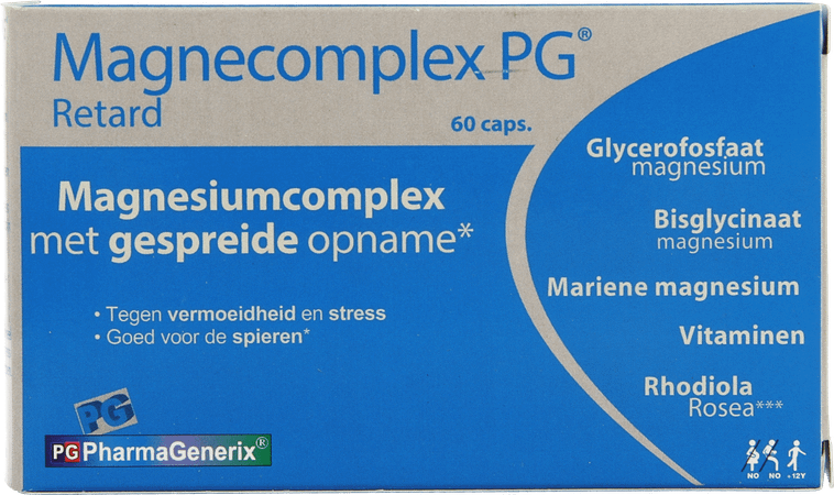 Magnecomplex Pg Retard Pharmagenerix Capsule 60  -  Superphar