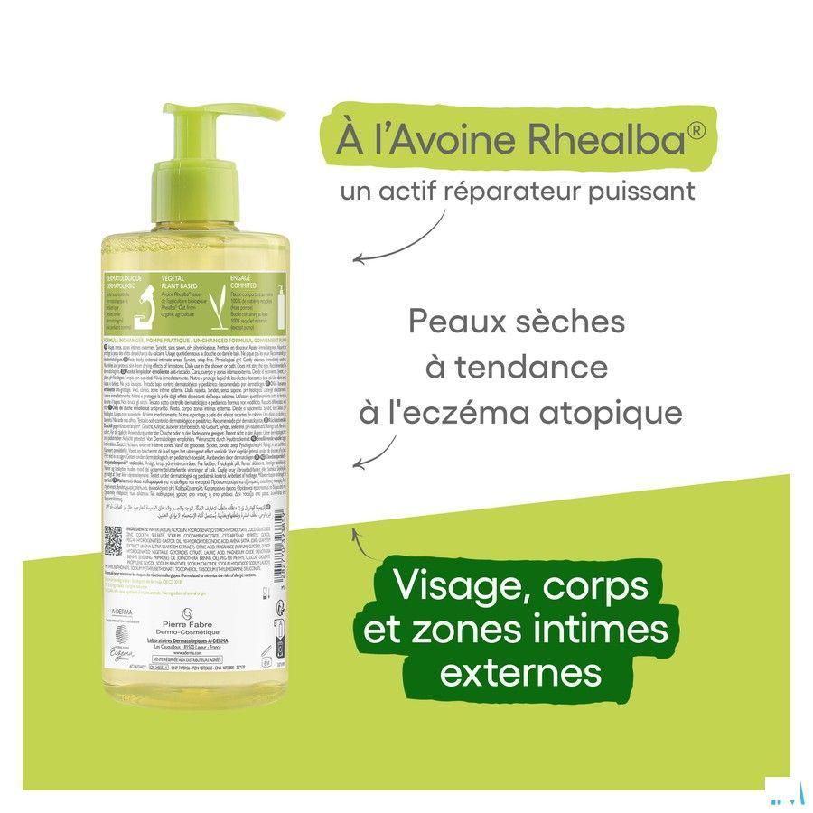 Aderma Exomega Control Emolierende Wasolie 500 ml
