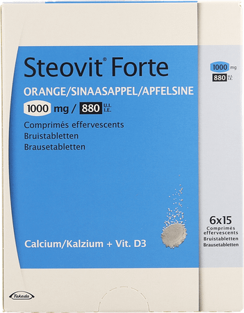 Steovit D3 1000 mg/880IEBruistabletten 90