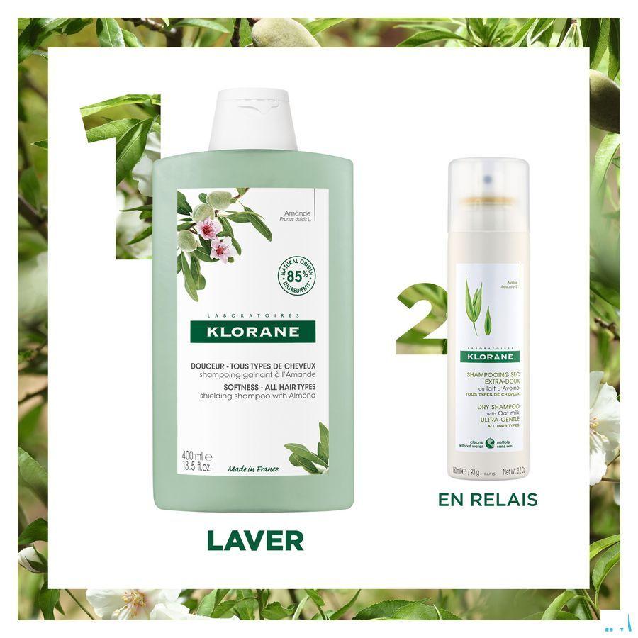 Klorane Capil. Shampoo Omhullend Amandel 200 ml