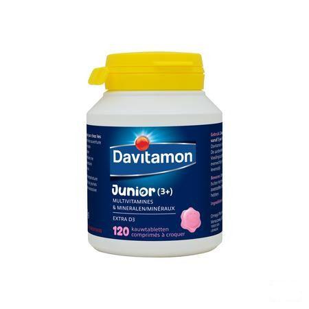 Davitamon Junior Framboos V1 Tabletten 120