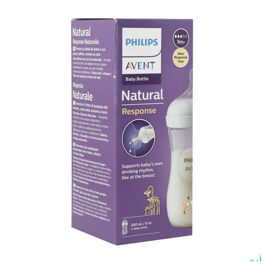 Philips Avent Natural 3.0 Zuigfles Giraf 260 ml