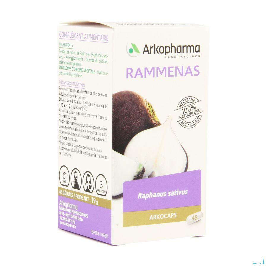 Arkocaps Rammenas Plantaardig 45  -  Arkopharma