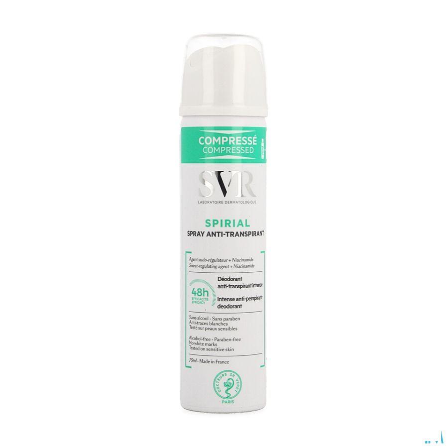 Svr Spirial Spray A/Transpirant 75 ml  -  Svr Laboratoire