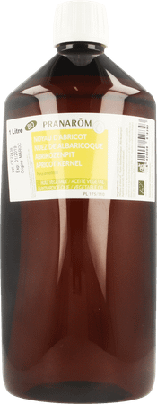 Abrikozenpit Bio Plantaardige Olie 1 Liter  -  Pranarom