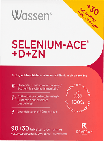 Selenium-Ace+D+Zn Comp 90+Comp 30 - Wassen Revogan