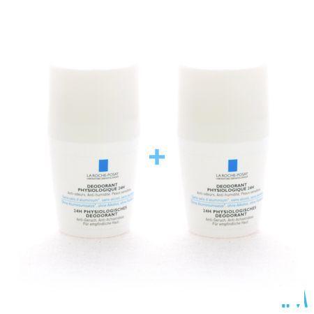Deo Physio Roll On Duo 2x50 ml  -  La Roche-Posay