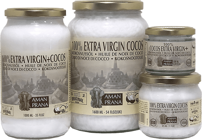 Amanprana Extra Virgin Cocos Olie 1600 ml