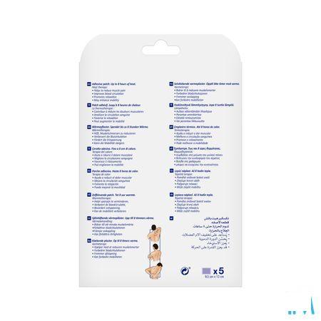 Nexcare 3m Heat Patch 13cmx9,5cm 5 N2005p  -  3M