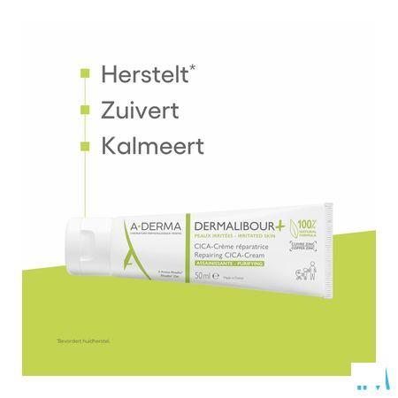 Aderma Dermalibour + Herstellende Creme Tube 50 ml  -  Aderma