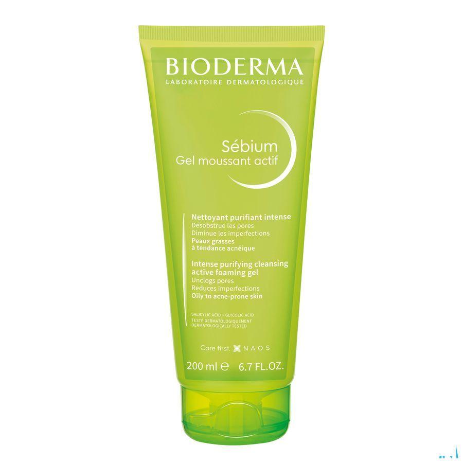 Bioderma Sebium Gel Moussant Actif Tube 200 ml