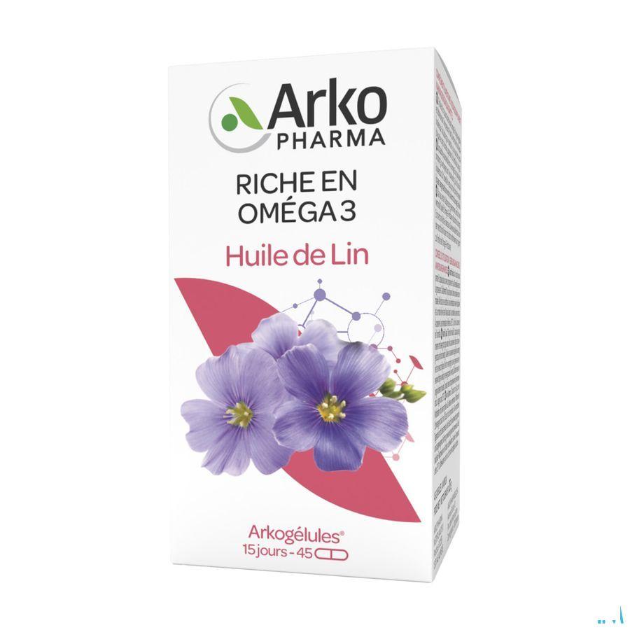 Arkocaps Lijnzaadolie 60  -  Arkopharma