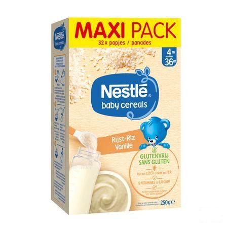 Nestle Baby Cereals Rijst Vanille Glutenvrij 500 gr  -  Nestle