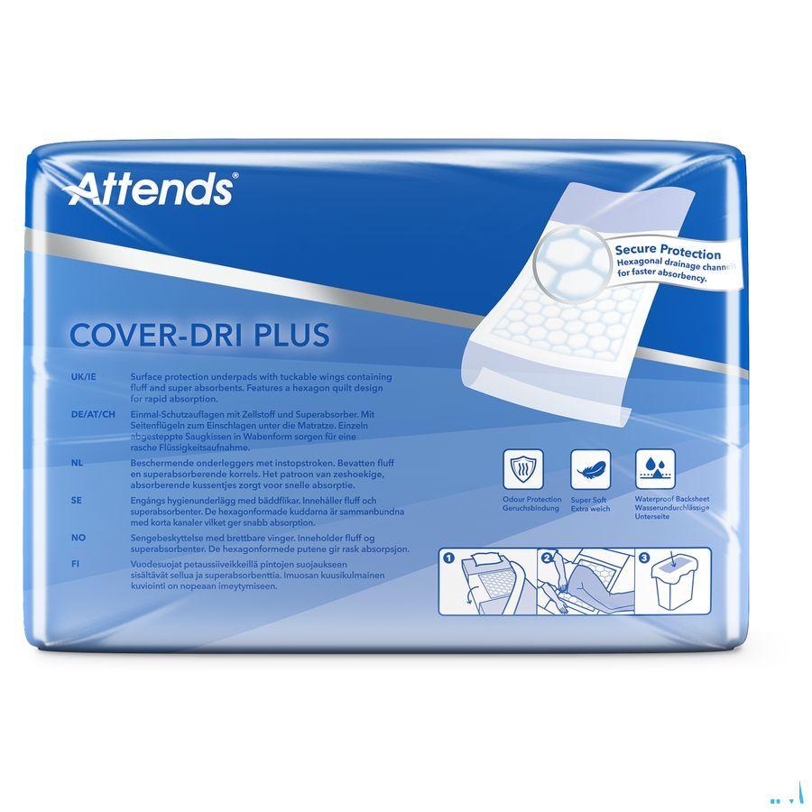 Attends Cover Dri Plus Onderleg 80 x  90cm 1X30