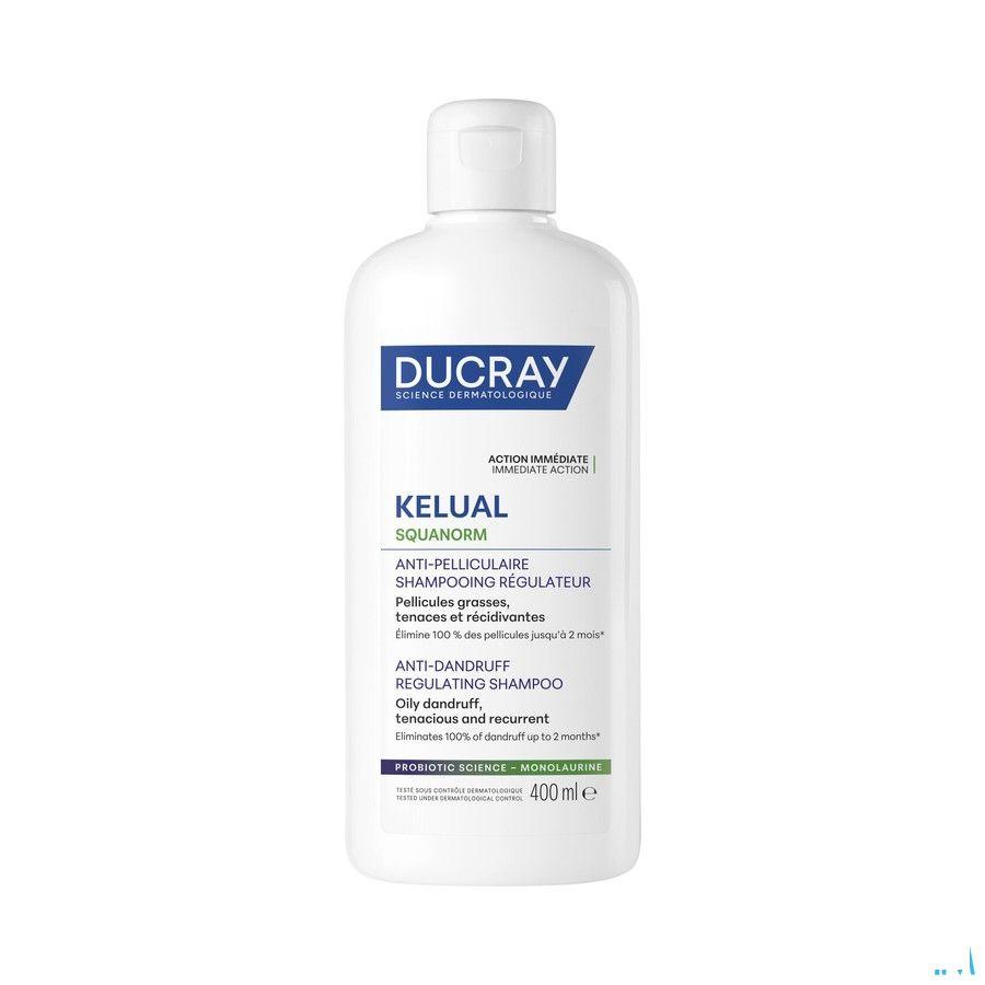 Ducray Kelual Squanorm Shampoo Vette Schilfers 400 ml