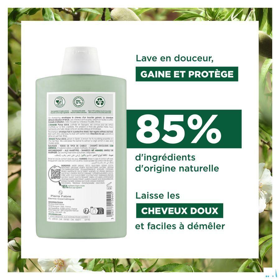 Klorane Capil. Shampoo Omhullend Amandel 200 ml