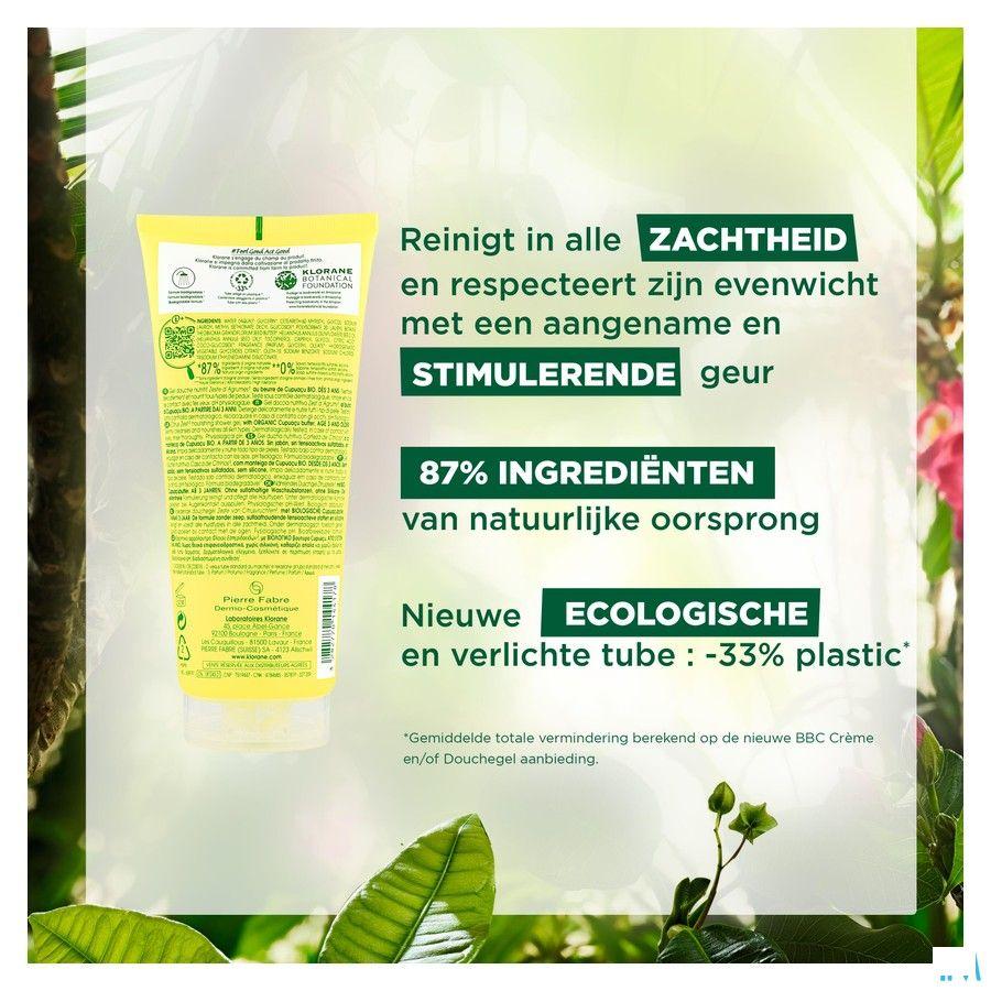 Klorane Corps Gel Douche Zeste Agrumes 200 ml