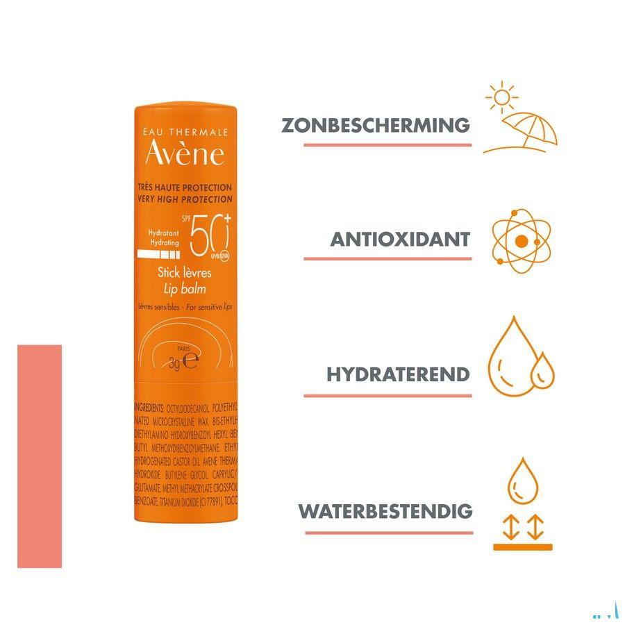 Avene Sol Ip50+ Stick Levres 3G  -  Avene