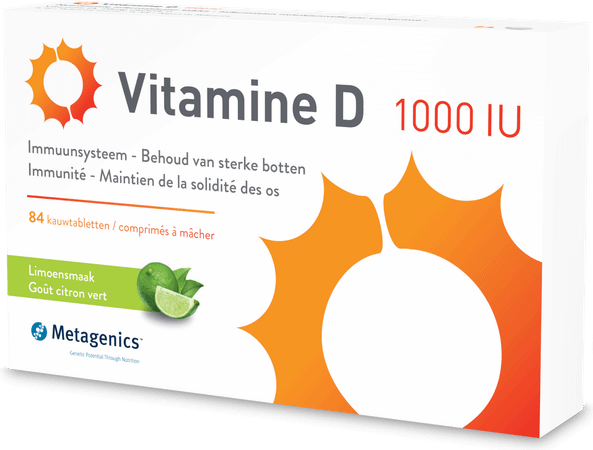 Vitamine D 1000iu Comprimes 84  -  Metagenics