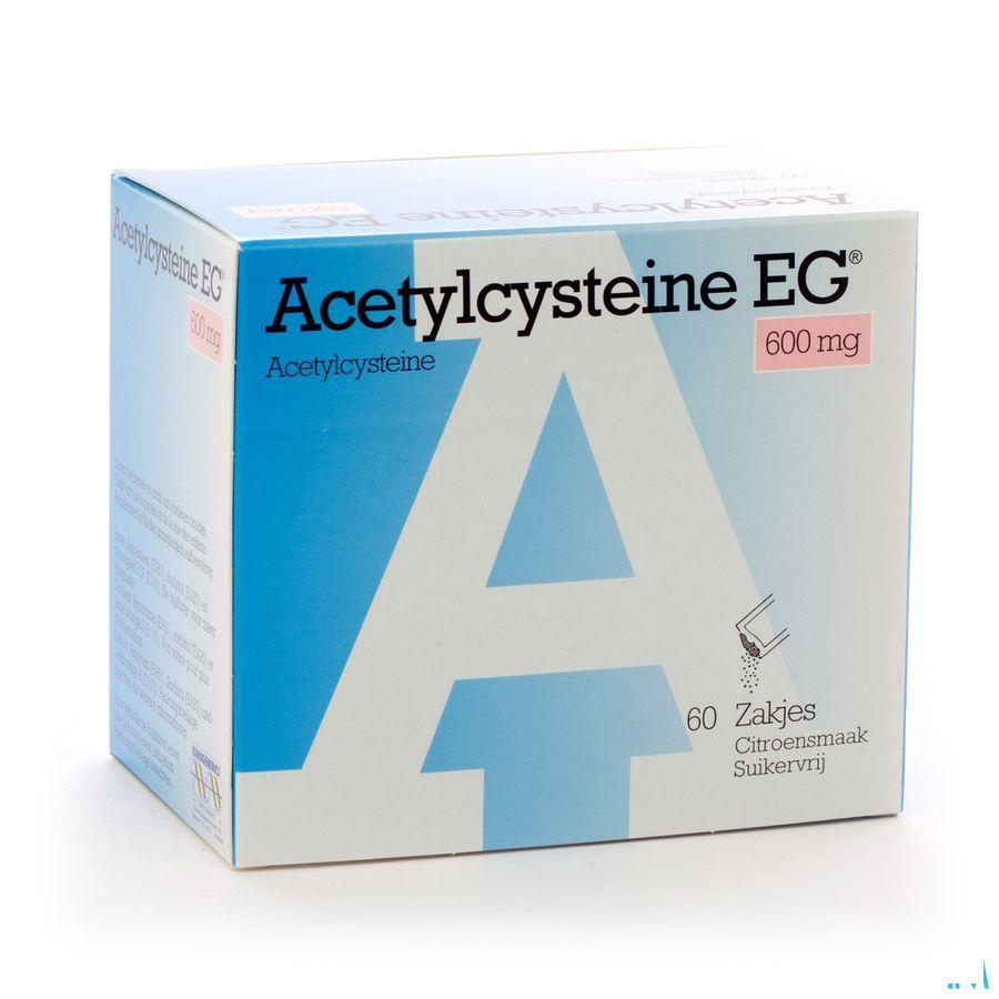 Acetylcysteine EG Sachets 60x600 mg  -  EG