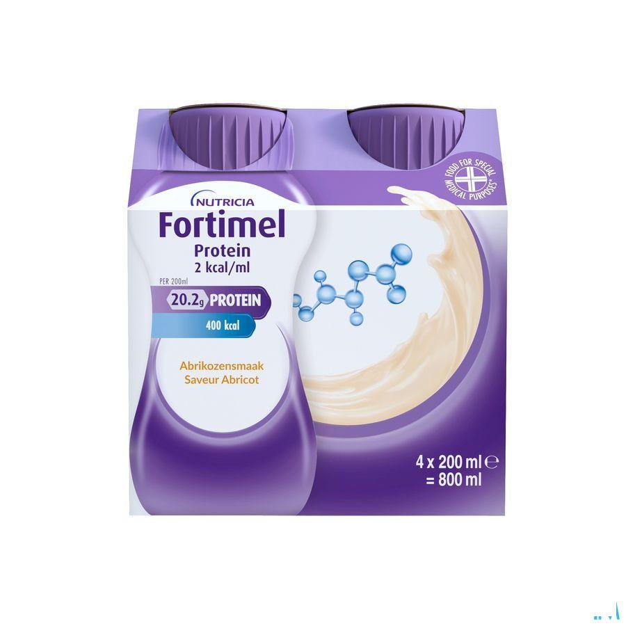 Fortimel Protein 2Kcal Abrikoos 4X200 ml