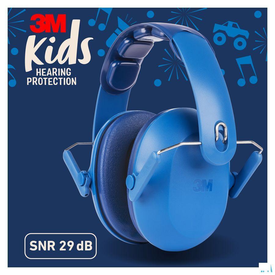 3M Kids Plus Gehoorbesch. Oorkap Kind Blauw