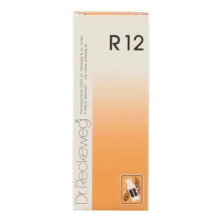 Reckeweg Dr. R12 Druppels 50 ml  -  Nut-Hom-Phyt