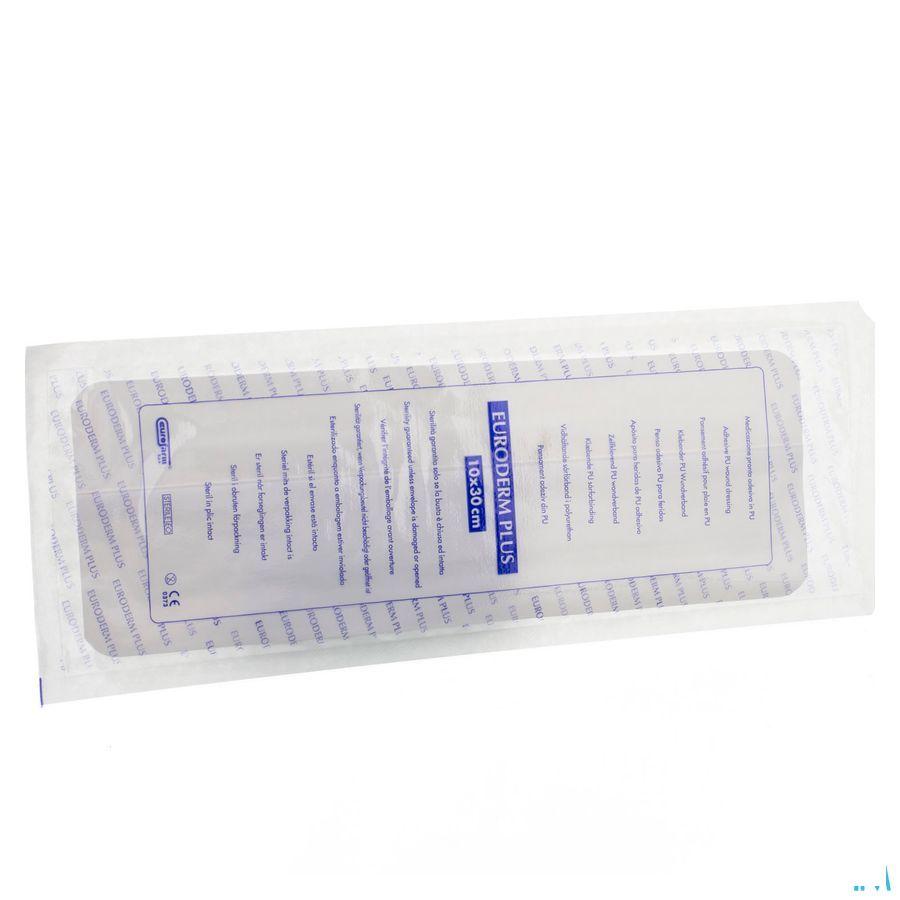 Euroderm Plus 10cmx30cm Pansement Steril  -  I.D. Phar