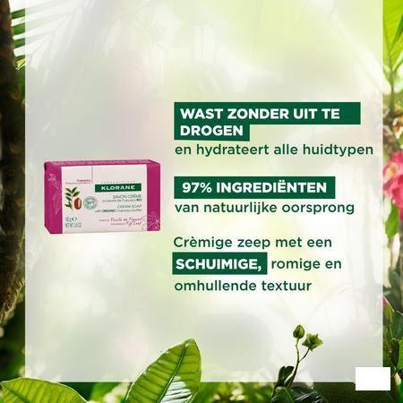 Klorane Lichaam Zeep Creme Essentiele Olie Vijg 100 gr