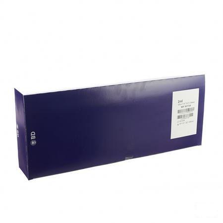 Bd Emerald Spuit 2  ml + Naald 22G 1 1/4 100 307728