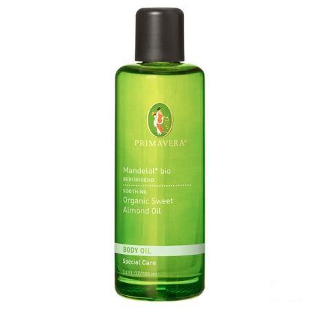 Primavera Huile Amande Douce Bio Flacon 100 ml  -  Bio Life