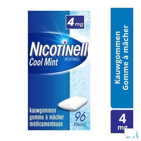 Nicotinell Cool Mint 4 mg Kauwgom 96