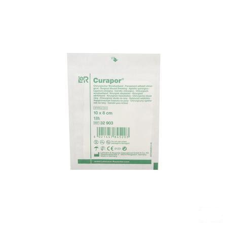 Curapor Verband Chirurg. Steriel 10cmx 8cm 5 32903  -  Lohmann & Rauscher