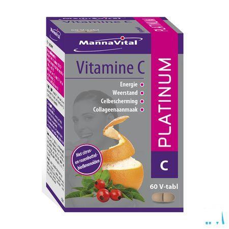 Mannavital Vitamine C Platinum V-comp 60