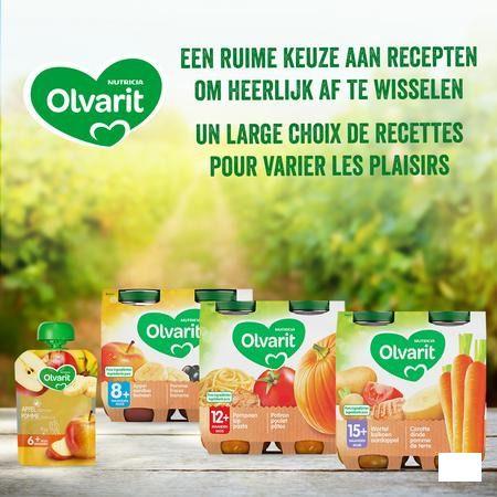 Olvarit Vegetarische Pasta 2x250 gr 12m05  -  Nutricia