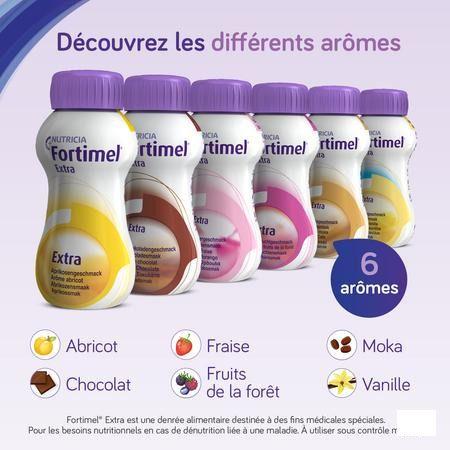 Fortimel Extra Abricot 4x200 ml 3248937  -  Nutricia