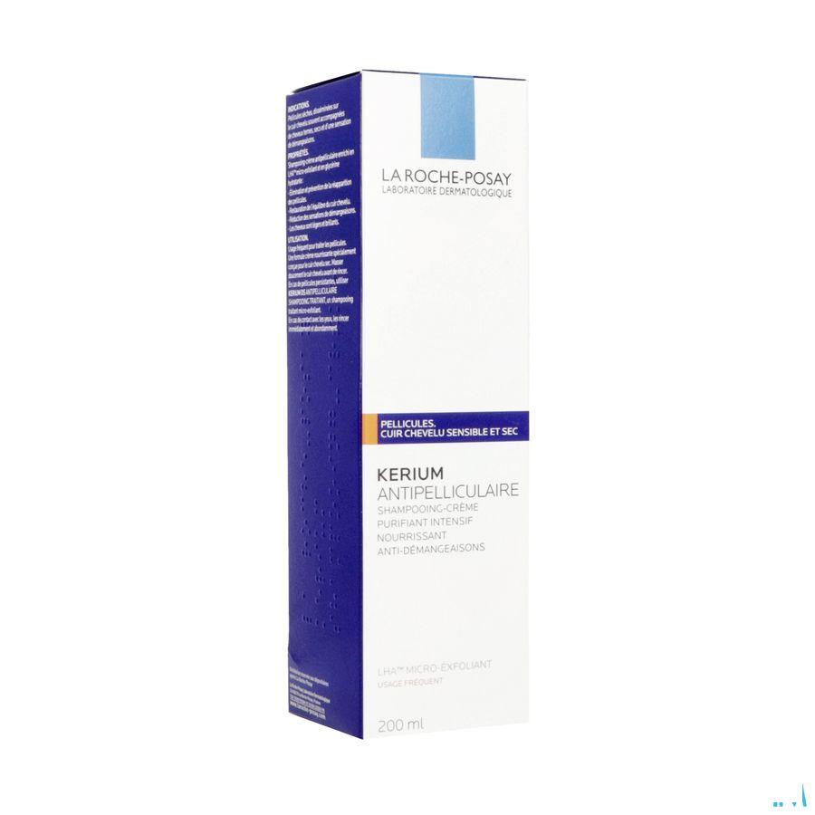 Kerium Shampoo Creme Antipelliculaire Ps 200 ml  -  La Roche-Posay